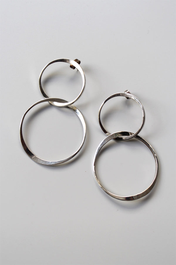 MADE IN MEXICO 925 SILVER EARRINGS / SILVER