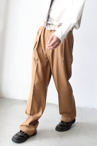 BACK SATIN GABARDINE WIDE TYPE1 / CAMEL [金沢店]