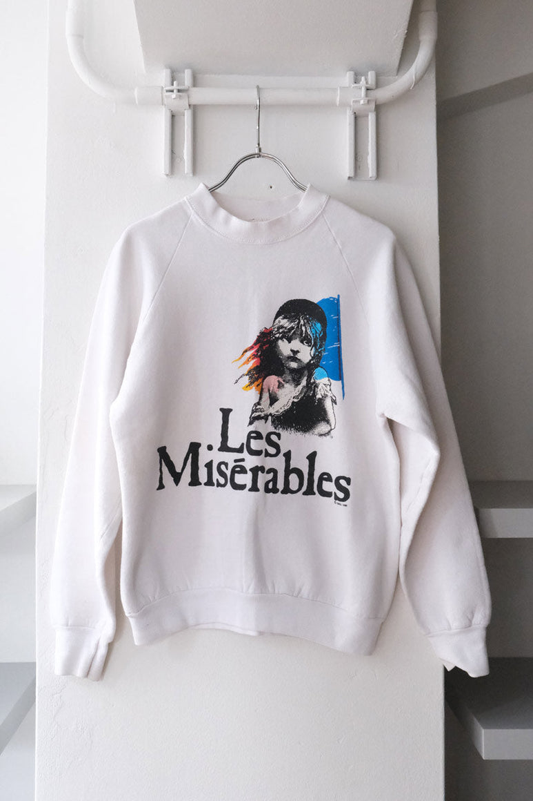 FRUIT OF THE LOOM | MADE IN USA 86'S LES MISERABLES SWEATSHIRT  [USED]