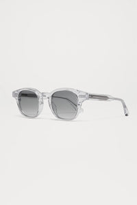 01M ROUND SUNGLASSES / CLEAR