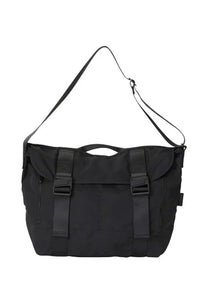 GABARDINE BODY BAG / BLACK 