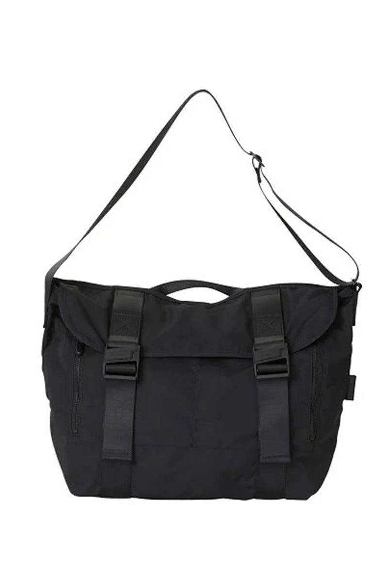 AMIACALVA | GABARDINE BODYBAG (S) / BLACK ギャバジンナイロンボディ 