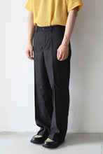 Load image into Gallery viewer, SAILOR TROUSER / BLACK EXPERIENCED VISCOSE