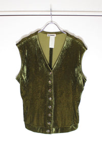 JIL SANDER+ | VELOUR VEST [USED]