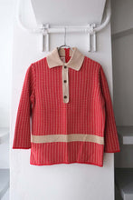 Load image into Gallery viewer, ROGER FASHIONS | 80&#39;S CHECK POLO KNIT [USED]
