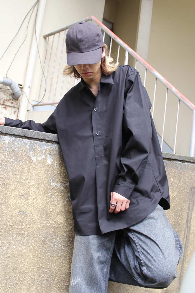 MAN-TLE | R17 SHIRT-2 / BLACK MAGIC プルオーバーシャツ – STOCK