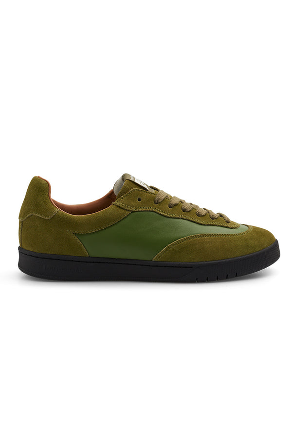 CM001 SUEDE/LEATHER  LO / CEDAR GREEN/BLACK