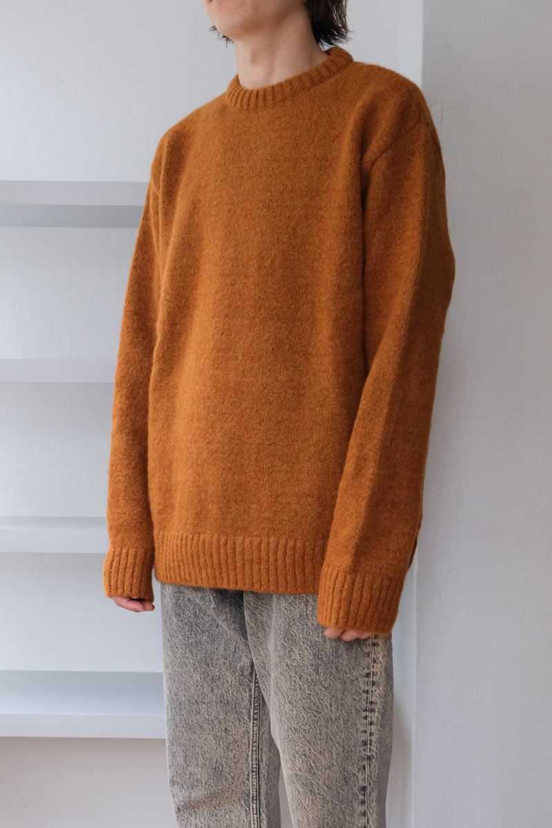 EAST SWEATER / PUMPKIN MELANGE [60% 할인]