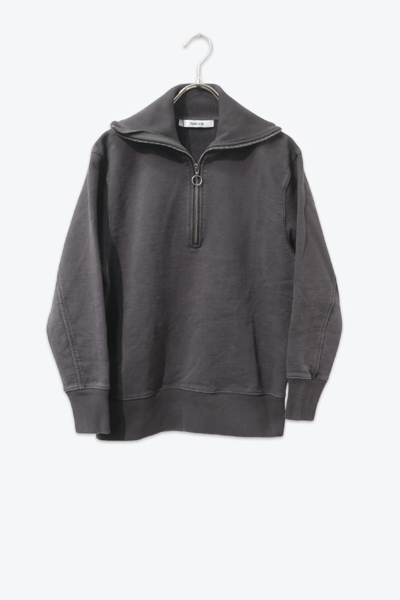 THAKOON | HALF-ZIP SWEATSHIRT [NOS/DEADSTOCK]