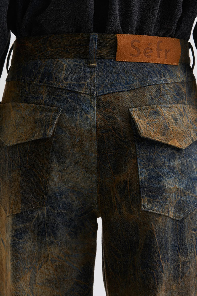 OVER-DYE RELAXED CUT  / MUTED NEUTERALS