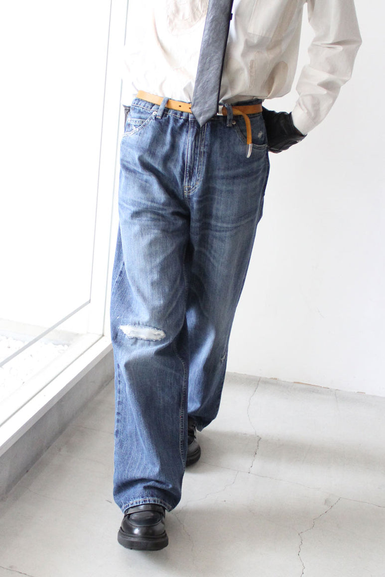 VAST CUT / VINTAGE RUBBER REPAIR DENIM