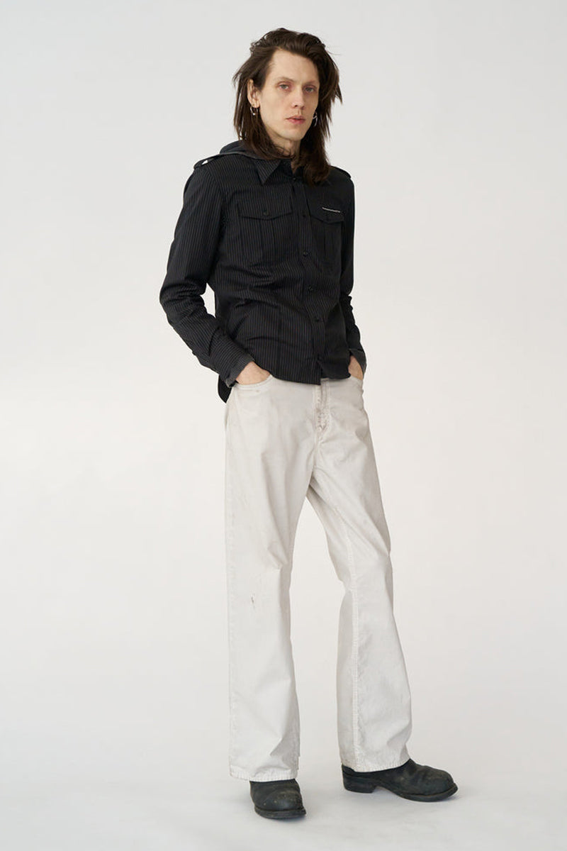 RALF CHINO TROUSERS / WHITE [26AW入荷予定]