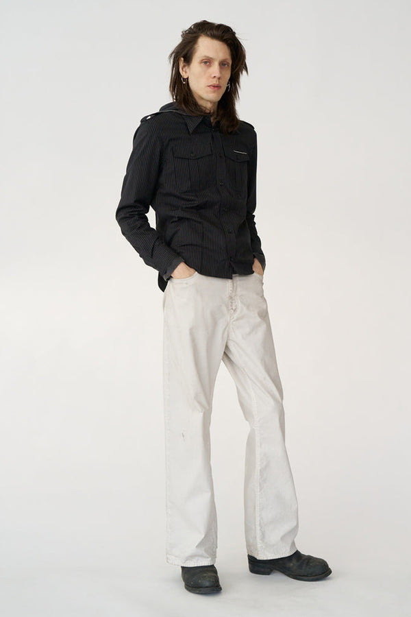 RALF CHINO TROUSERS / WHITE [26AW入荷予定]