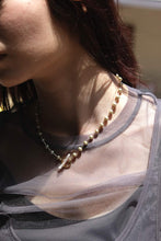 Load image into Gallery viewer, BONAR CHOKER GREEN / 14K GOLD FILLED