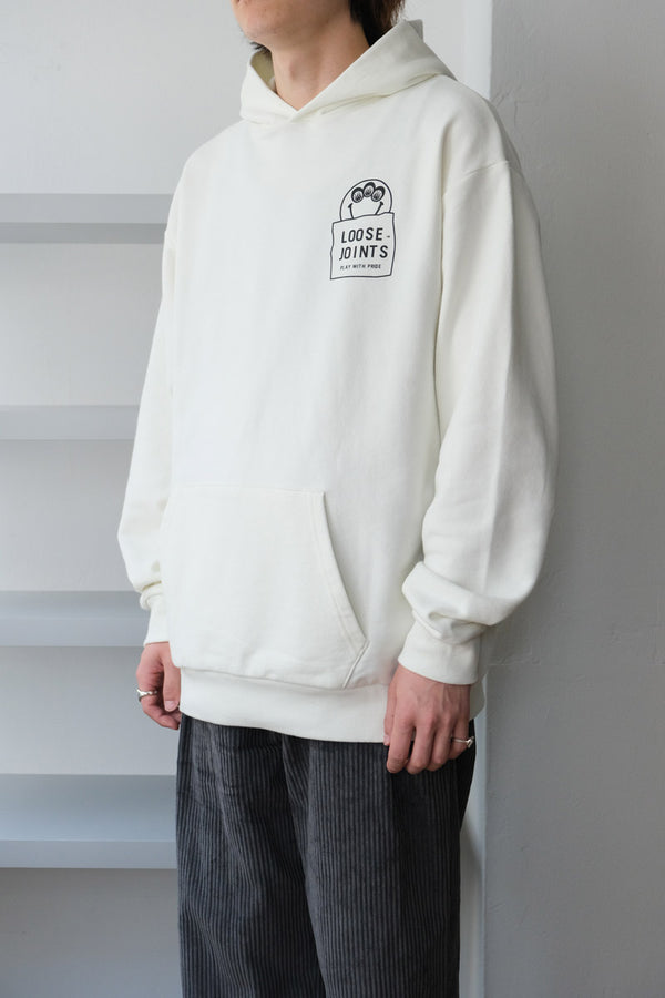 KATSUKI ARAKI -'EYE CONTACT' SWEAT HOODIE / OFF WHITE[60%OFF]