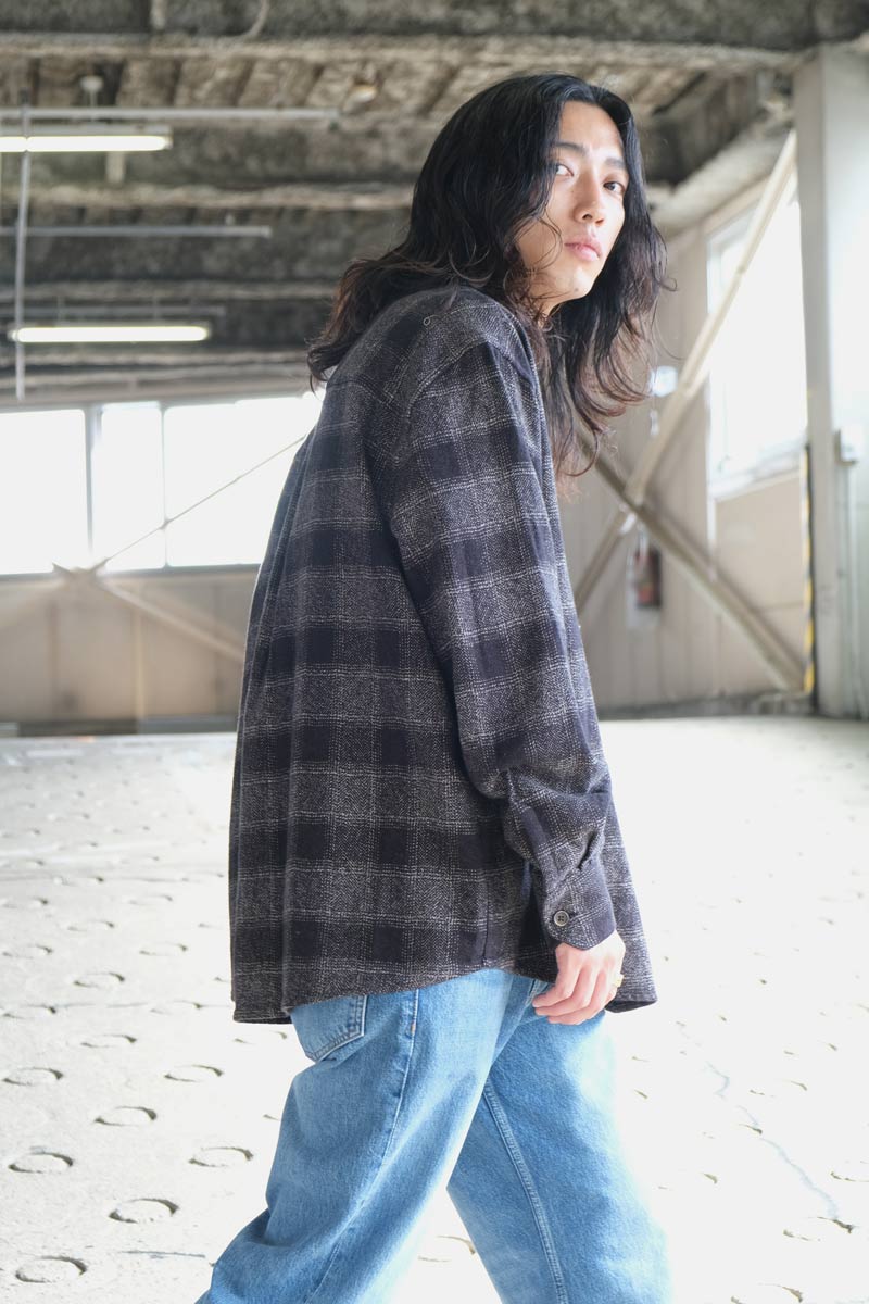 OUR LEGACY | ABOVE SHIRT / OAKLAND LOW TWIST CHECK リラックス