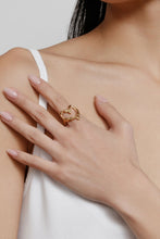 Load image into Gallery viewer, CARMEN RING / 14K GOLD PLATED BRONZE