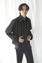 画像をギャラリービューアに読み込む, S18 NO.285 SUMMER WOOL POCKET JACKET / BLACK [金沢店]