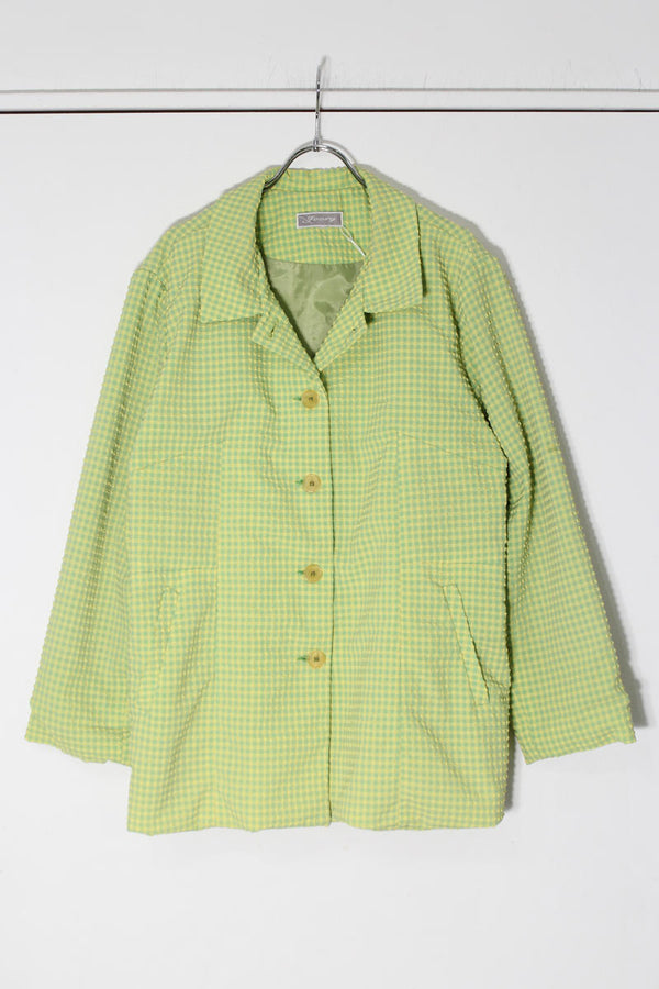 FUORY | 90'S CHECK JACKET [USED]