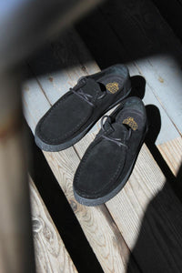 VM006 MOC SUEDE / BLACK/BLACK