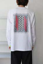 Load image into Gallery viewer, HISHAM AKIRA BHAROOCHA -&#39;STAGGERED COUNTER TOP&#39; L/S TEE / WHITE[神戸店]