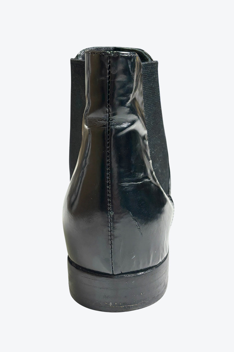 PRADA | MADE IN ITALY LEATHER SIDE GORE BOOTS [USED]