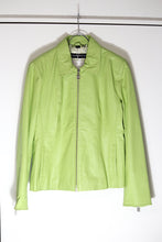 Load image into Gallery viewer, PAMELA MCCOY | 90&#39;S ZIP LEATHER JACKET [USED]