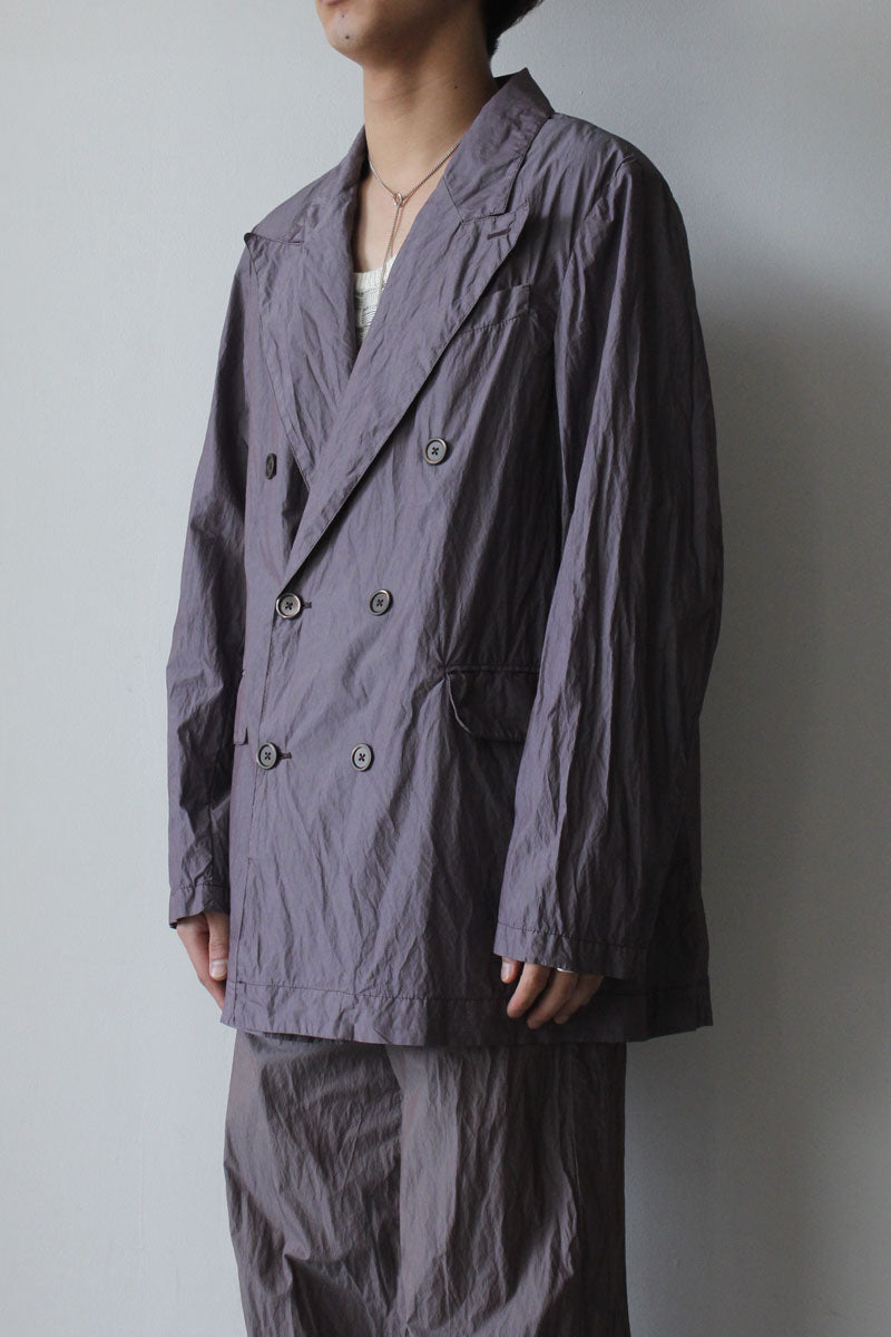 SHARP DB BLAZER / ANTIQUE LAVENDER POPLIN [50% OFF]