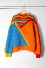 Load image into Gallery viewer, NO BRAND | 80&#39;S MOHAIR DESIGN SWEATER [USED]