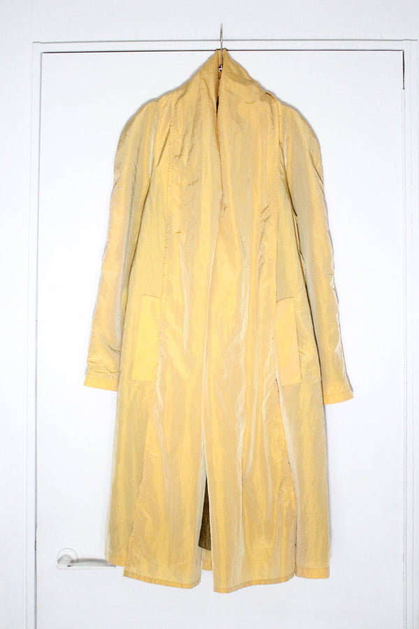JONES NEWYORK | MADE IN USA 90'S NYLON GOWN COAT [USED]