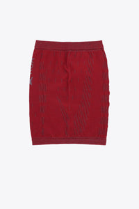 GOLM DRYARN SEAMLESS NECK WARMER / DARK RED