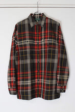 画像をギャラリービューアに読み込む, LAUREN RALPH LAUREN | 90&#39;S L/S WOOL CHECK SHIRT JACKET [USED]