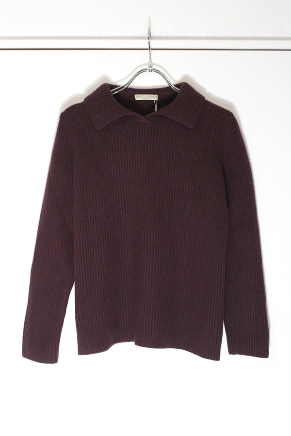 MANRICO CASHMERE | MADE IN ITALY 90'S CASHMERE KNIT SWEATER  [USED]