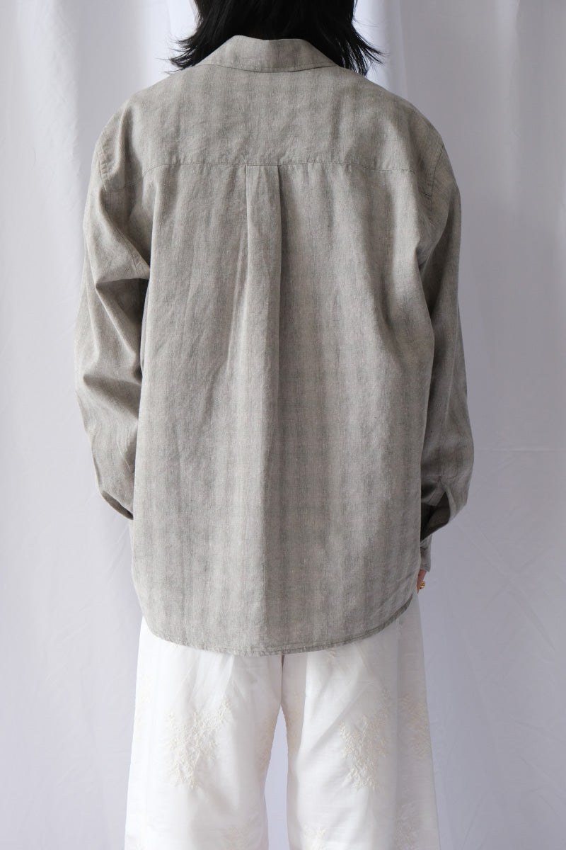 ABOVE SHIRT / SAGE TRAIL CHECK DRYLINE WEAVE