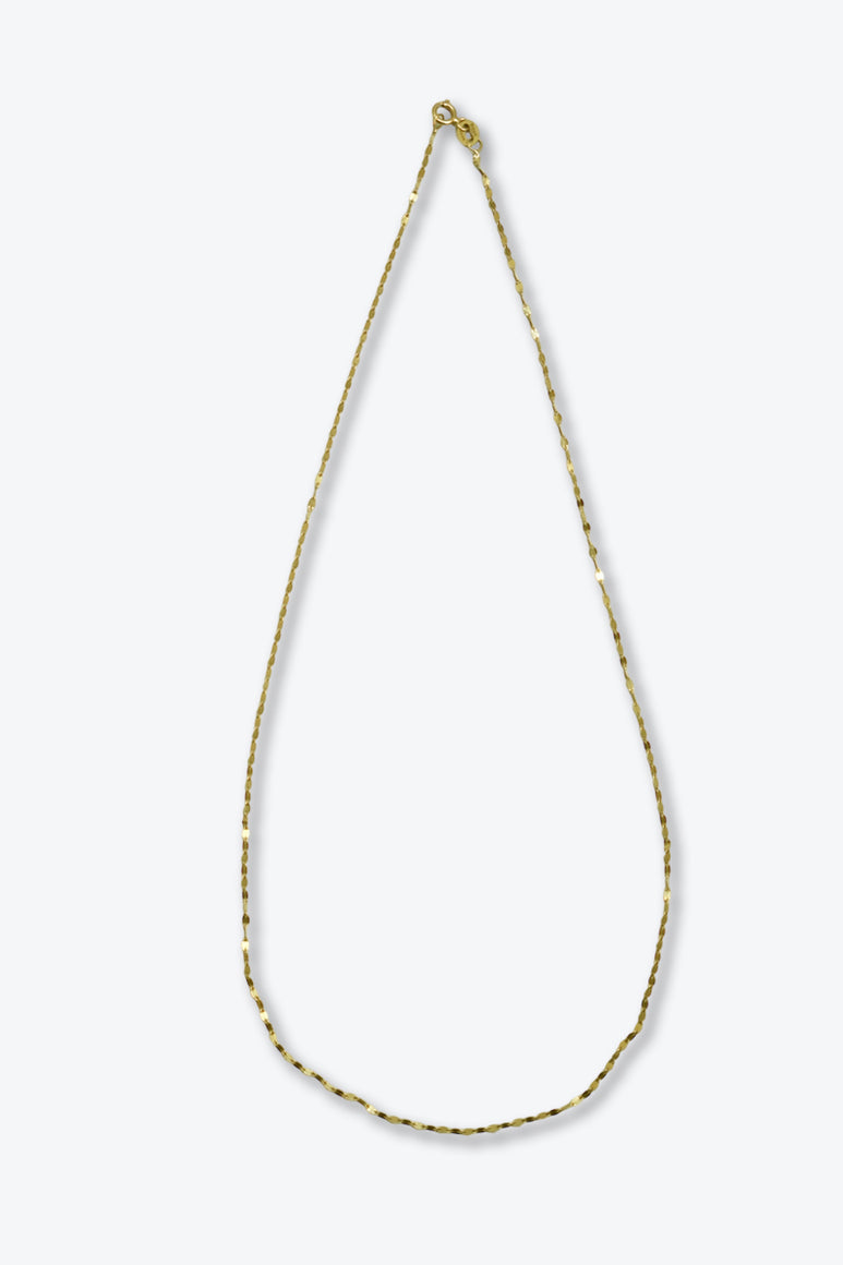 TECNIGOLD MADE IN ITALY 14K(750) GOLD NECKLACE 0.89G / GOLD