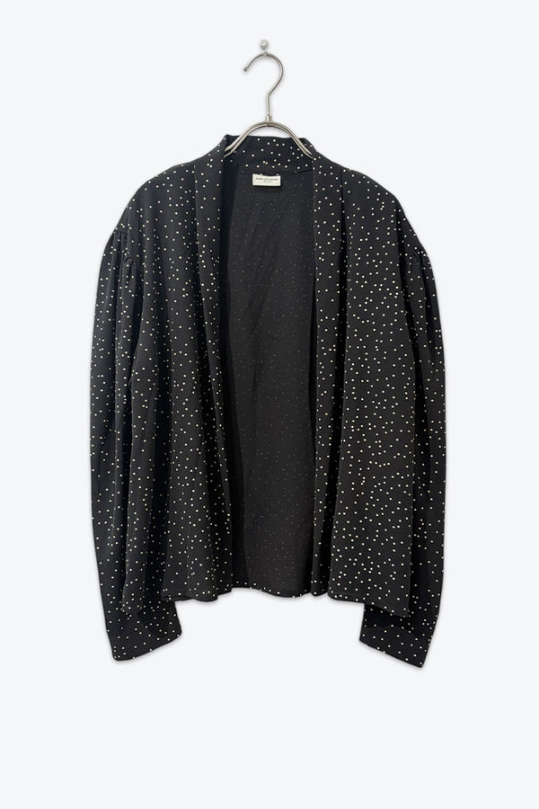 DRIES VAN NOTEN | MADE IN BULGARIA BUTTONLESS LIGHT JACKET [USED]