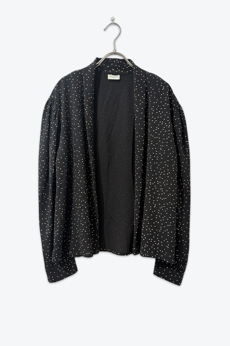 DRIES VAN NOTEN | MADE IN BULGARIA BUTTONLESS LIGHT JACKET [USED]