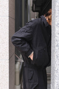 MAMO BLOUSON-SAT / BLACK