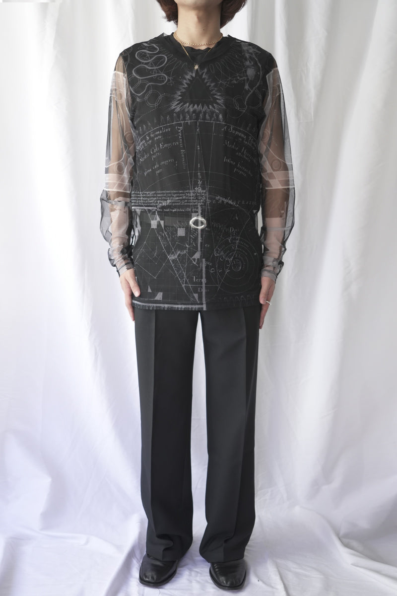 SUNE BOOTCUT TROUSERS / BLACK