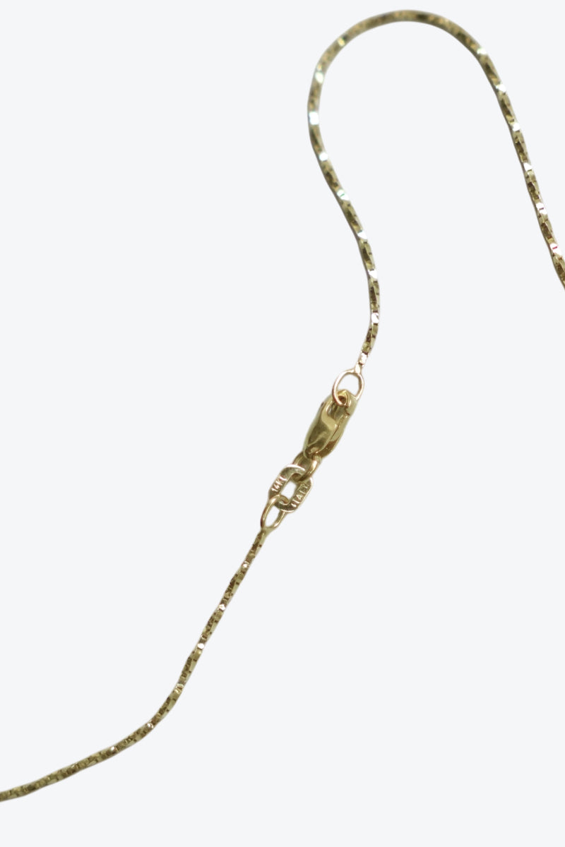 MADE IN ITALY 14K(585) GOLD NECKLACE 2.24G / GOLD
