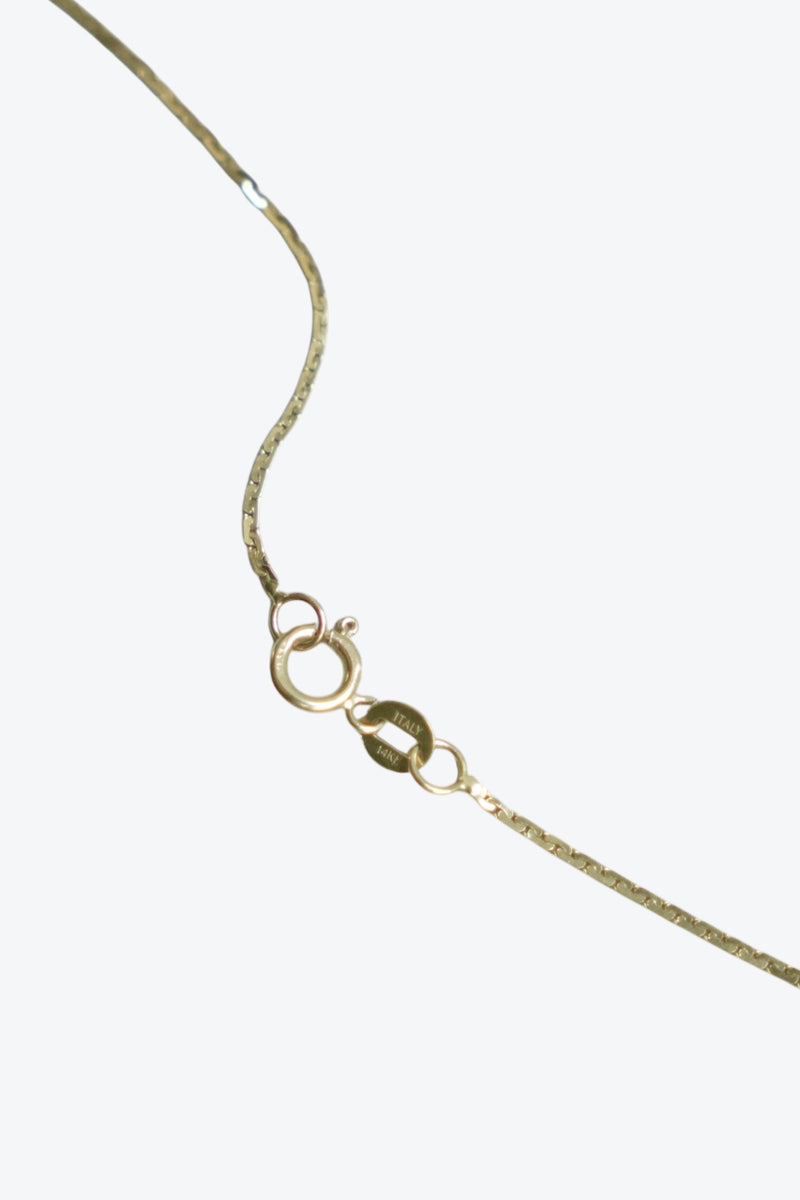MADE IN ITALY 14K GOLD NECKLACE 1.63G / GOLD