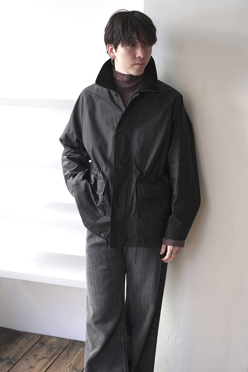 FISHING JACKET WAXED COTTON / BLACK [Kobe store]