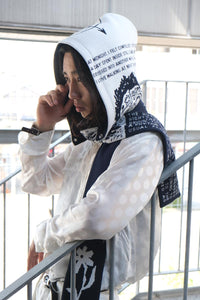 NIGHT WALK BALACLAVA / WHITE/NAVY