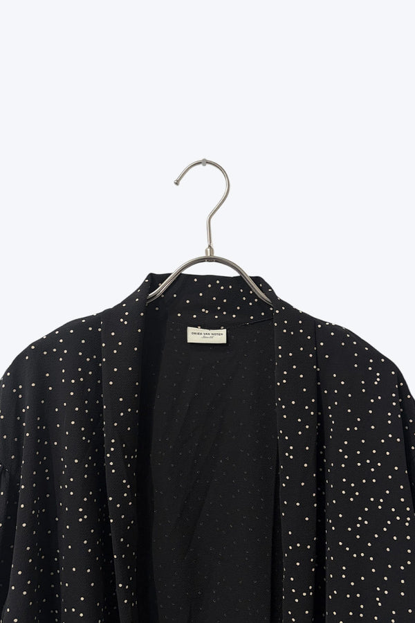 DRIES VAN NOTEN | MADE IN BULGARIA BUTTONLESS LIGHT JACKET [USED]