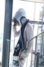 画像をギャラリービューアに読み込む, NIGHT WALK BALACLAVA / WHITE/NAVY
