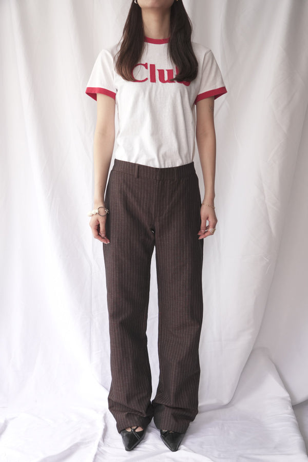NOLO TROUSERS / BROWN