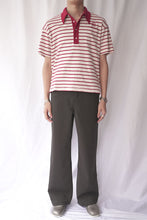 Load image into Gallery viewer, POCKET POLO / RED STRIPE
