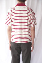 Load image into Gallery viewer, POCKET POLO / RED STRIPE