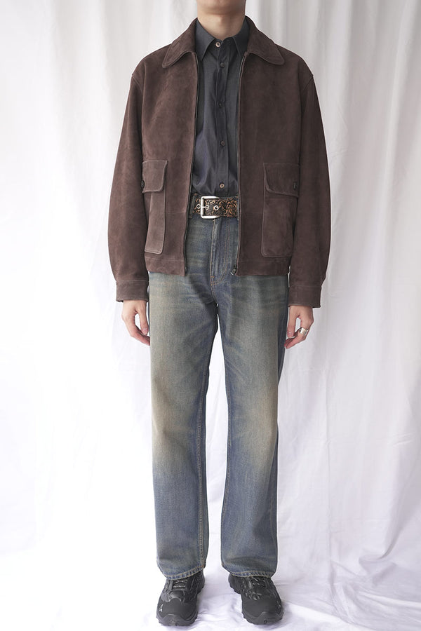 FLIGHT JACKET GOAT SUEDE / MOCHA [神戸店]