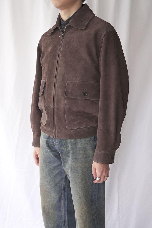 FLIGHT JACKET GOAT SUEDE / MOCHA [神戸店]